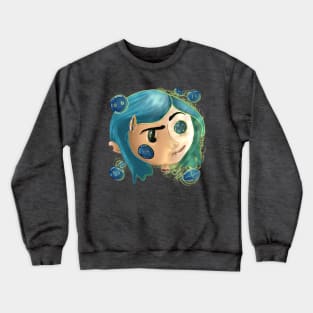 Button Eyes Crewneck Sweatshirt